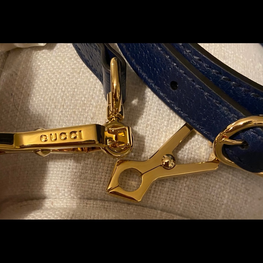 ✨SALE✨RESERVED!✨GUCCI✨NWT✨ALL LEATHER BUCKET BAG - Picture 13 of 16